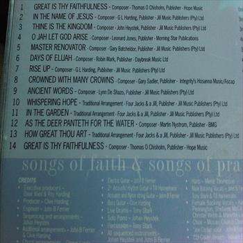 4 Jacks and a Jill : A time of Faith : CD