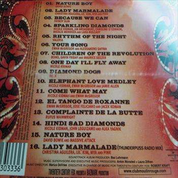 Moulin Rouge : Music from the film : CD