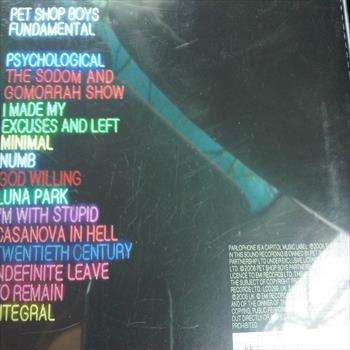 Pet Shop Boys : Fundamental : CD