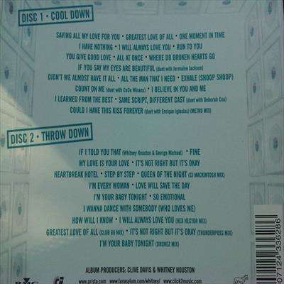 Whitney Houston : The Greatest Hits : 2 CD Set : CD