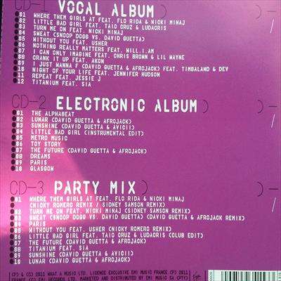 David Guetta : Nothing but the Beat : 3 Cd Set : CD