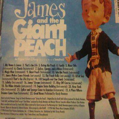Walt Disney James and the Giant Peach An Original Walt Disney Recording Sound Track : CD