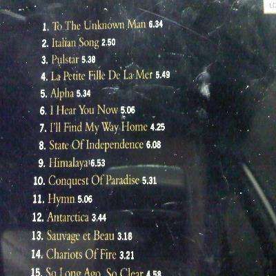 Vangelis : Portraits : CD