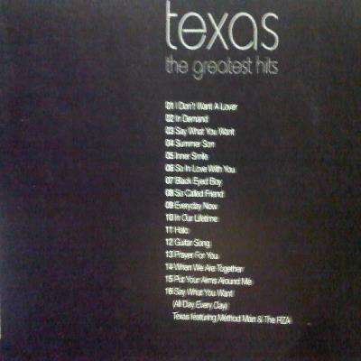 Texas : The Greatest Hits : CD