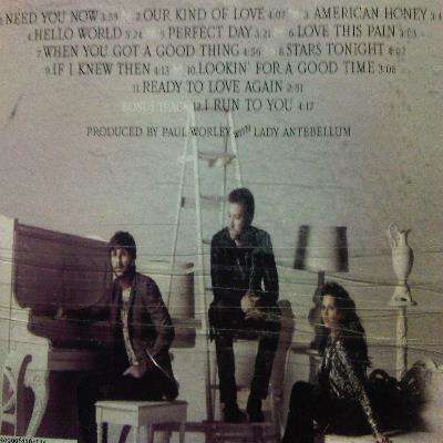 Lady Antebellum : Need you Now : CD