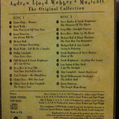 Andrew Lloyd Webber's Musicals : The Original Collection : CD