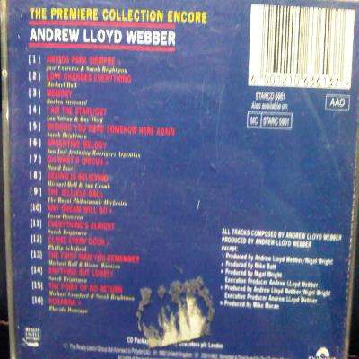 Andrew Lloyd Webber : Premier Collection Encore : CD