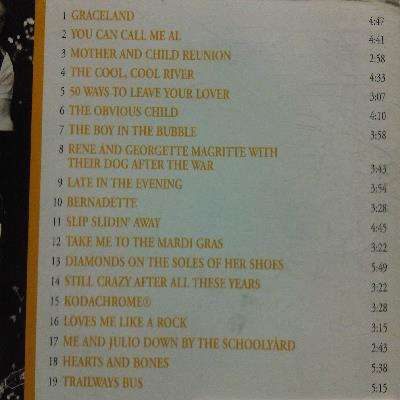 Paul Simon : Greatest Hits : CD