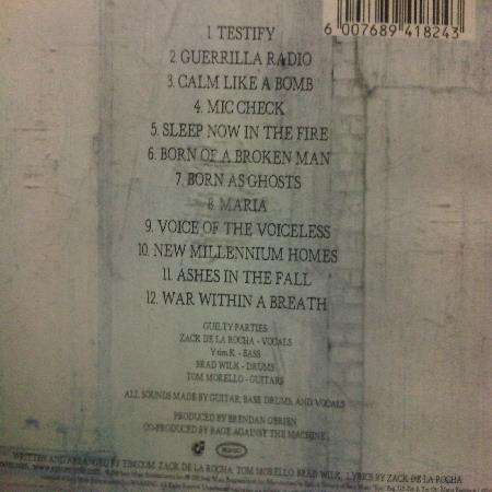 Rage Against the Machine : The Battle of Los Angeles : CD