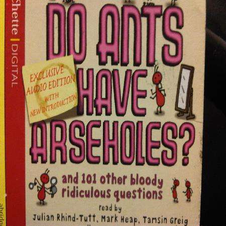 Do Ants have Arseholes : Audiobook : 2 CD Set : CD