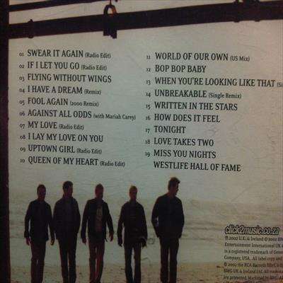 Westlife : The Greatest Hits : Unbreakable : CD