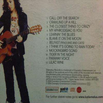 Katie Melua : Call off the Search : CD