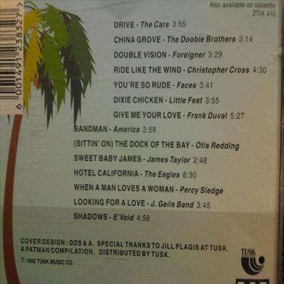 Drive Time : Various Artists : CD