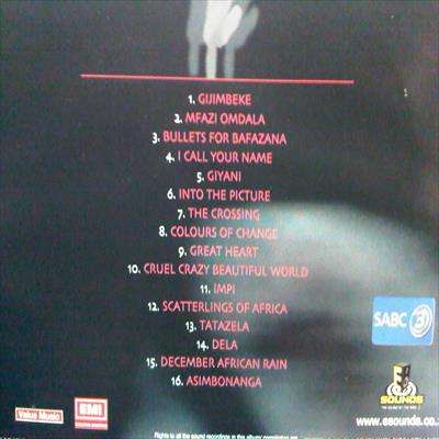 Johnny Clegg : A South African Story : Live at the Nelson Madela Theatre : CD