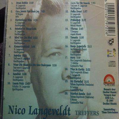 Nico Langeveldt : Treffers