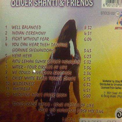 Oliver Shanti and Friends : Well Balanced : CD