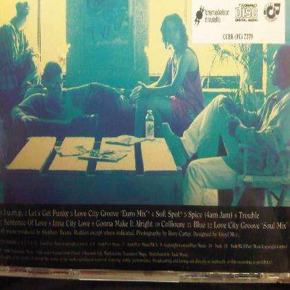 Love City Groove : Hard Times : CD
