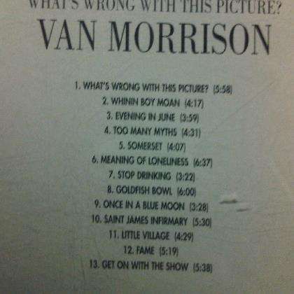 Van Morrison : Whats wrong with this picture : CD