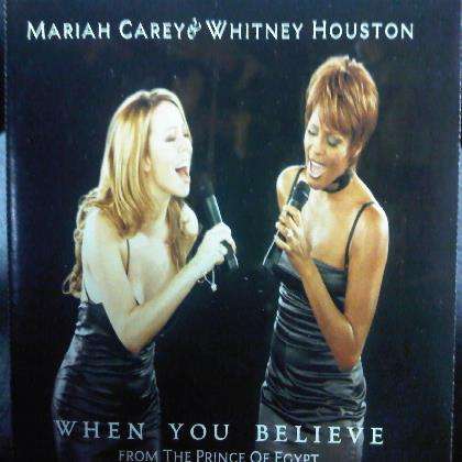 Mariah Carey and Whitney Houston : when you believe : CD Single Made In SA : CD