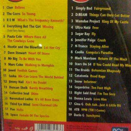 Simply the Best Radio Hits : Various Artists 2 CD Set : CD