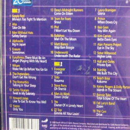 Simply the best 80s : Various Artists : 2 CD Set : CD