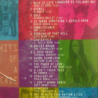 Hits of a Decade : Various Artists : CD