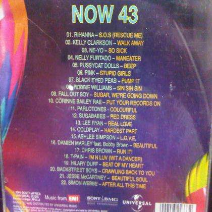 Now 43 : Now thats what I call Music 43 : Various Artists : CD