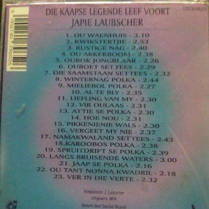 Die Kaapse Legende Leef Voort : Japie Laubscher