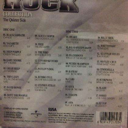 The Ultimate Rock Collection : The Quiter Side : 2 CD Set : CD