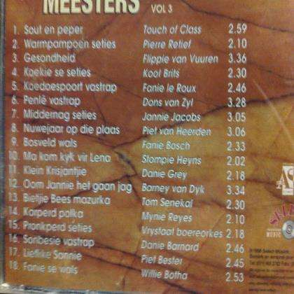 18 Boeremusiek Meesters Volume 3