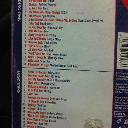 Simply the Best Rock : various Artists : 2 Cd Set : CD