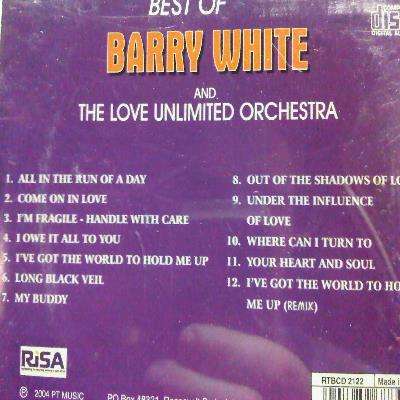 Barry White : Best of : CD