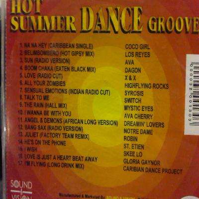 Hot Summer Dance Grooves : Various Artists : CD