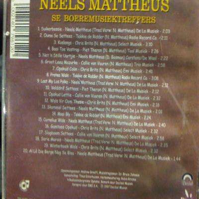 Neels Mattheus Se Boeremusiektreffers  {CD FOR SALE)