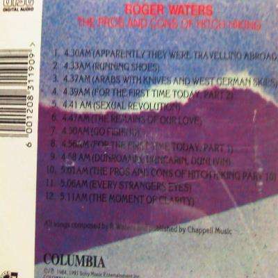 Roger Waters : The Pros and Cons of Hitchhiking : CD