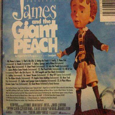 James and The Giant Peach : Music from the motion picture : CD