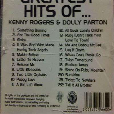 Kenny Rogers and Dolly Parton : Greatest Hits of : CD