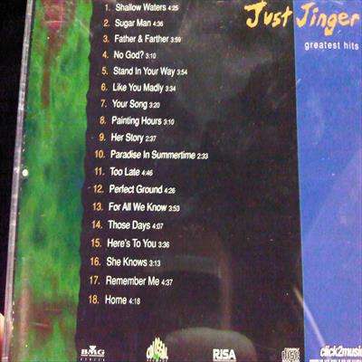 Just Jinger : Greatest Hits : CD