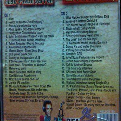 Darren : Just Plain Darren : Lifes Greatest Hits :  94.2 Jacaranda {CD FOR SALE)