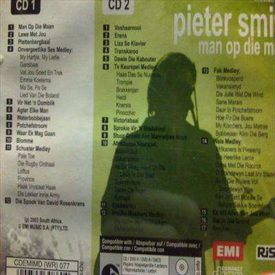 Pieter Smith : Man op die maan : 2 CD Set : CD