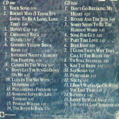 Elton John:The Very Best of : CD