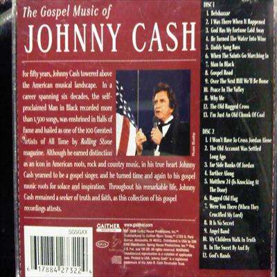 Johnny Cash : The Gospel Music of : 2 CD Set : CD