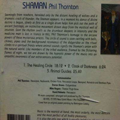 Phil Thornton:Shaman : CD