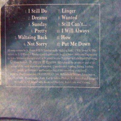 The Cranberries : Everybody Else is Doing it So Why Cant We : CD
