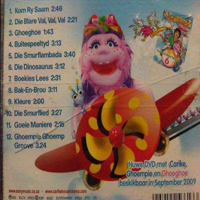 Carike en Ghoempiekuier saam me Ghoehoe in Kinderland 6 : CD