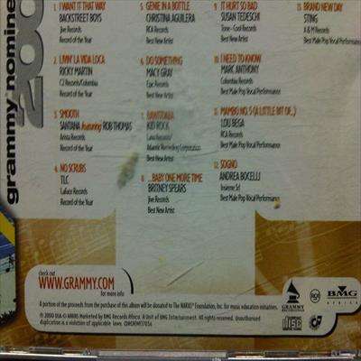 Grammy Nominees 2000 : Various Artists : CD