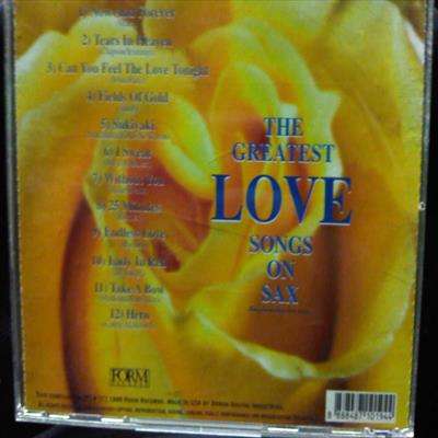 The Greatest Love Songs on Sax : CD
