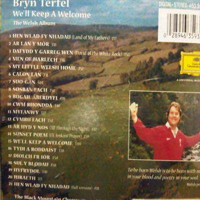 Bryn Terfel : We'll keep a welcome : The Welsh Album : CD