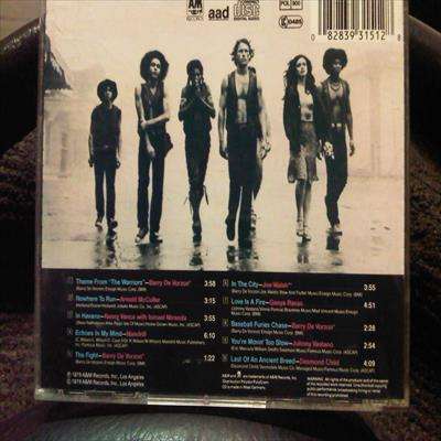 The Warriors : Original Motion Picture Soundytrack : Various Artists : CD