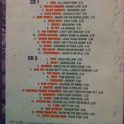 The Ultimate Rock Collection : 2 CD Set : Various Artists : CD